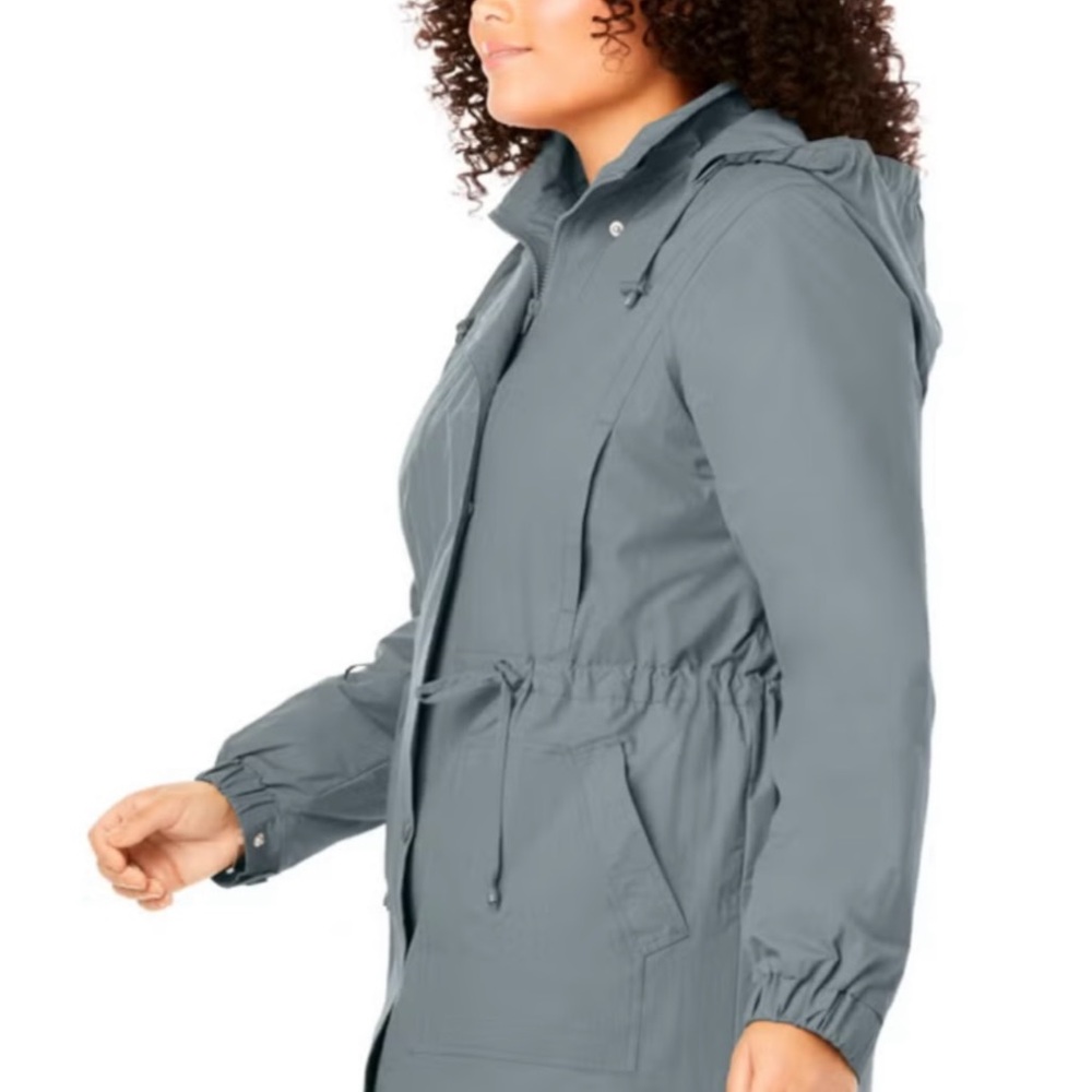 Fleece Lined Taslon Anorak - Picture 3 of 3
